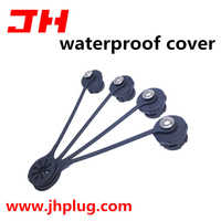 JiaHui couvercle de prise de LED de haute qualité connecteur de câble étanche en caoutchouc couvercle de câble de poussière pour PCB alimentation directe de l'usine