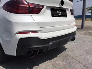 Kit de Fibra de Carbono F26 para <span class=keywords><strong>BMW</strong></span> X3 <span class=keywords><strong>X4</strong></span> F25 F26 <span class=keywords><strong>M</strong></span> Sport, Mejora de Estilo 3D, Alerón Delantero de Fibra de Carbono, Cubierta de Espejo, Difusor X3 <span class=keywords><strong>X4</strong></span> - Product Image 5