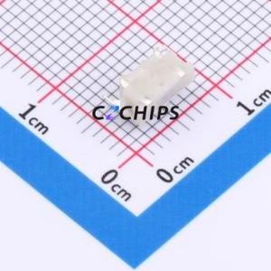 TSB003A3518B02 Tactile Switch SMD Switch Rectangle Button 1.8N Horizontal Mount 7.7mm - Product Image 2