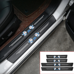 Tira de umbral de General Motors, pegatina antipisoteo, Pedal de bienvenida de fibra de carbono <span class=keywords><strong>3D</strong></span>, tira decorativa que puede personalizar el logotipo del modelo - Product Image 6