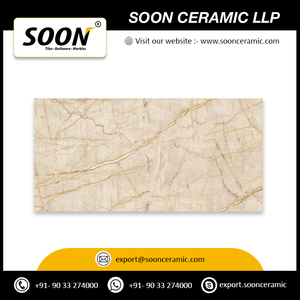 Export Quality 600x600mm Glazed Vitrified Porcelain <b>Tiles</b> Glossy Surface Non-Slip I-Genovacrema Traditional Design Exterior <b>Tile</b> - Product Image 5