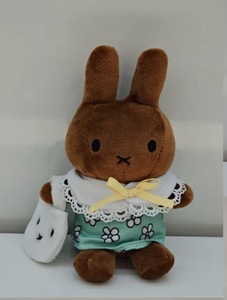 Peluche de Conejito Panadero Kawaii de 4 Pulgadas, Lindo Muñeco de Conejo de Peluche, <span class=keywords><strong>Mini</strong></span> Llavero de Animal, Colgante para Mochila, Regalo de Pascua para Niños - Product Image 5
