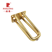 Pieds de canapé Pinlong en métal, accessoires de mobilier, quincaillerie pour canapé, vente en gros