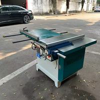 Scie à panneaux circulaire MJ113Tb avec table coulissante et rails de glissement doubles
