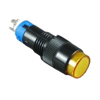 Interrupteur à bouton-poussoir lumineux 10 mm 5 broches 1NO1NC, fourni par l'usine