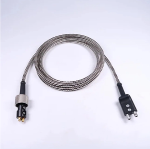 สายเคเบิลหุ้มเกราะคู่ที่ผลิตโดยเอ็กซ์เทสเตอร์ C123 สายเคเบิลวัดอุณหภูมิสูงสำหรับหัววัดอัลตราโซนิก DA590 009 - Product Image 2