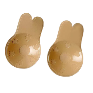 Phụ Nữ Của Thoáng Khí Vú Nâng Lên Áo Ngực Thỏ Tai Vô Hình Silicone Dính Núm Vú Bìa 9/11/13 Cm Đẩy Intimates Phụ Kiện - Product Image 2