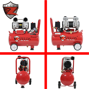 Zelda ZD12001-24L Mini <b>Portable</b> 220V 8-<b>BAR</b> Oil-Free Silent Piston Motor Air Cooled Air Pump Compressor OEM Customizable - Product Image 5