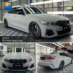 <span class=keywords><strong>Film</strong></span> de protection automobile PET mat gris clair auto-adhésif de qualité supérieure, design diamant, <span class=keywords><strong>film</strong></span> de protection pour véhicule, autocollants en vinyle pour voiture - Product Image 2