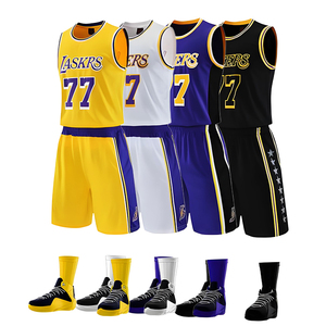 Toptan basketbol formaları özel çocuklar futbol formaları ucuz basketbol gömlek - Product Image 1