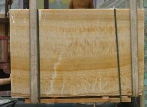 Dalles en onyx jaune naturel veiné pour sols et murs - Product Image 4