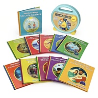 Histoires et chansons bibliques interactives, lecteur d'histoires électronique portable avec 11 livres, jouets éducatifs pour enfants