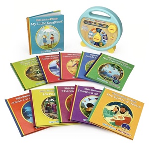 Histoires et chansons bibliques interactives, lecteur d'histoires électronique portable avec 11 livres, jouets éducatifs pour enfants - Product Image 3