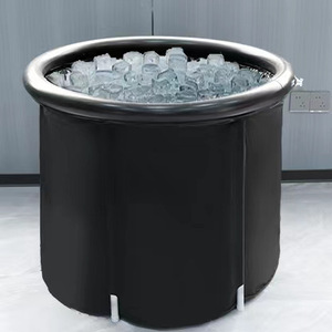 Inflatable Ice Bath Tub 80x75 Cm Foldable For Adults Recovery Soaking Home Use PVC Material - Product Image 1