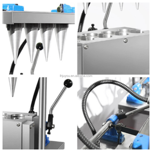 Thương mại giá rẻ Giá tay cầm ice cream bánh <span class=keywords><strong>pizza</strong></span> <span class=keywords><strong>Cone</strong></span> khuôn <span class=keywords><strong>Cone</strong></span> Icecream Maker máy duy nhất để bán - Product Image 5