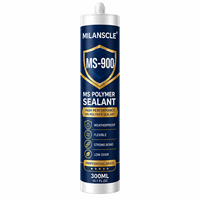 MILANSCLE Sealant Polimer MS Berkinerja Tinggi 300ML Daya Rekat Kuat Tahan Cuaca OEM ODM untuk Konstruksi & Dekorasi Interior