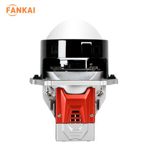 Fankai D1 60W Faros LED de Aluminio Aeronáutico de Alta Potencia con Doble Lente Proyector Bi-xenón Integrada de Luz Alta y Baja - Product Image 1