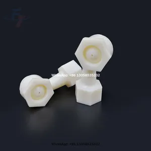 FY 3/8 "Có Thể Điều Chỉnh Clip-On Loại Hình Nón Rỗng Máy Giặt Không Khí Vòi Phun, Vòi Phun nhựa Dọc Loại Hình Nón Rỗng Phun Vòi Phun