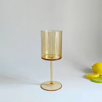 Verres à champagne jetables en plastique PS à pied haut, élégants gobelets à pied fin, style européen et américain