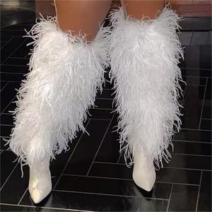 Best Selling High Quality Ladies 2025 Winter Over-the-Knee Zip PU <b>Boots</b> women's <b>boots</b> winter ladies' shoes PU insole <b>boots</b> - Product Image 5