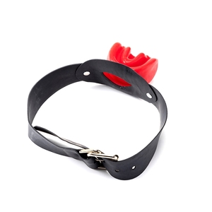 شحن سريع BDSM فتاحة لعبة صنم تسخير المكونات عبودية الكرة الشفاه المطاط الفم هفوة للبالغين - Product Image 3