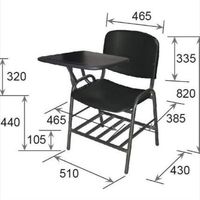 Yazma tabletleri ile üniversite mobilya öğrenci ergonomik sandalye öğrenci sandalye eğitim odası sandalyesi Pad ile