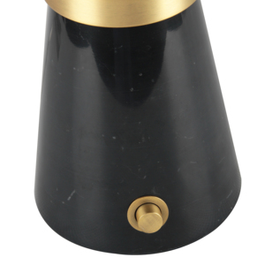 Cone <b>Table</b> Lamp With Marble Base Modern Accent Lamp For Bedroom Living Room <b>Bedside</b> Desk Use Decorative - Product Image 6