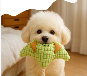 Juguete marino para perros para aliviar el aburrimiento, resistente a mordidas y para moler los dientes, muñeco para perros con sonido. - Product Image 6