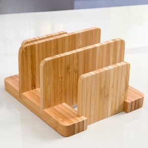 Factory Direct Customized Bamboo <b>Kitchen</b> <b>Shelf</b> Cutting Board Rack Spice Rack <b>for</b> <b>Kitchen</b> Organizer - Product Image 2