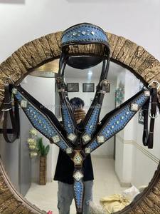 Juego de Arreos Ecuestres Occidentales de Diseño Único, Cuero Genuino, Silla de Montar de Contacto Cercano, Brida, Estribos, Cuero para Estribos, Doma Clásica, Mejor Precio - Product Image 3