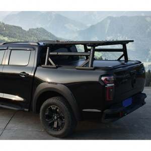 Black Aluminum Universal Car Roof Rack Pickup <b>Luggage</b> Rack 850X1250 for Pick up Truck Black Aluminum Universal Car Roof Rack - Product Image 2