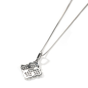 Collar con Colgante de Trébol de Cuatro Hojas con Incrustaciones de Piedras, Joyería Hip Hop, Collar con Forma de Flor Chapado en Oro para Hombres y Mujeres - Product Image 3
