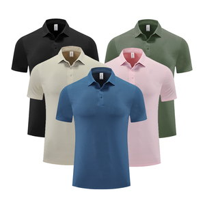 Tùy Chỉnh Người Đàn Ông Của Polo T-Shirt In Ấn 170G Thể Thao Ngắn Tay Áo Liền Mạch Hợp Nhất 100% Polyester Chất Liệu OEM/ODM Quần Áo Nhà Máy Sản Xuất - Product Image 3
