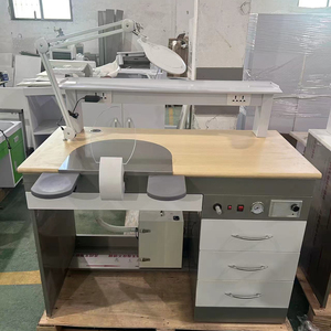 Escritorio <span class=keywords><strong>de</strong></span> educación dental, asistente <span class=keywords><strong>de</strong></span> laboratorio, muebles, técnico, banco <span class=keywords><strong>de</strong></span> trabajo, escritorio <span class=keywords><strong>de</strong></span> acero, estación <span class=keywords><strong>de</strong></span> trabajo, mesa <span class=keywords><strong>de</strong></span> trabajo - Product Image 4