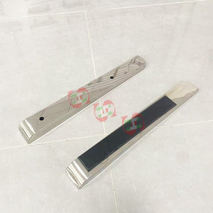 Piezas de Silla de Barbería al por Mayor, Reposabrazos de Acero Inoxidable Plateado/Dorado para Silla de Salón - Product Image 3