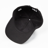 Gorra de Béisbol Personalizada con Logotipo Bordado en 3D, Gorra Deportiva de Algodón Negro con Malla Trasera, Gorra Snapback para Hombre y Mujer