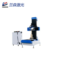 Enrutador CNC de 5 ejes de alta precisión, Mini máquina de tallado de moldes de yeso rotativo 3D para modelo de retrato de goma de madera, Motor DSP de grabado
