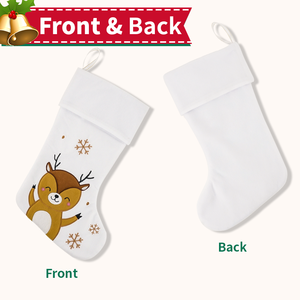 2024 <span class=keywords><strong>Noël</strong></span> <span class=keywords><strong>Cheminée</strong></span> Intérieure Décoration Mignon Renne Conception 18 Pouces Bas De <span class=keywords><strong>Noël</strong></span> Chaussettes De <span class=keywords><strong>Noël</strong></span> - Product Image 2