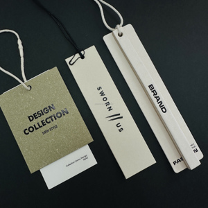 Nuova etichetta di abbigliamento di lusso con logo personalizzato - Product Image 1