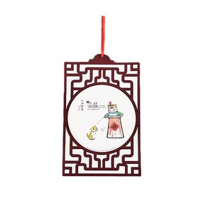 Pendentif décoratif style chinois avec motif de chansons de berceuse, matériaux de bricolage pour la créativité des enfants de la maternelle - Product Image 5