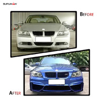 SPM G merek ABS bahan body Face Kit untuk BMW 3 series e90 body kit upgrade ke M4 gaya aksesoris 2005 2006 2007 2008
