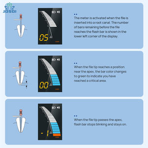 Renk ekran kök kanal uzunluğu ölçü aleti diş endodontik Apex bulucu diş apex bulucu - Product Image 4