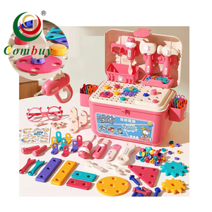 Jouet pour <span class=keywords><strong>enfants</strong></span> hippopotame électrique de dessin animé pour jeu d'imitation, boîte à <span class=keywords><strong>outils</strong></span> d'atelier - Product Image 1