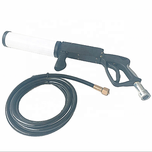 Ametralladora de humo pistola Original de mano Dj efecto de escenario niebla aire LED Show fiesta dióxido de carbono Spray pistola de humo - Product Image 5