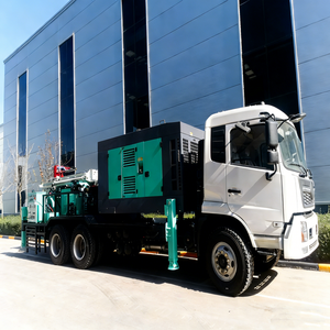 Équipement de <span class=keywords><strong>forage</strong></span> minier de 300 mètres de profondeur, machine de <span class=keywords><strong>forage</strong></span> de puits d'eau montée sur camion - Product Image 6