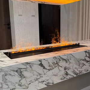 Chimenea Eléctrica de Vapor de Agua Inno Fire de Lujo con Control Remoto, Chimenea de Fuego Artificial 3D Lineal con Niebla <span class=keywords><strong>para</strong></span> Decoración de <span class=keywords><strong>Sala</strong></span> de Estar - Product Image 2