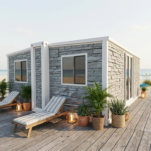 <span class=keywords><strong>Casa</strong></span> Contenedor Portátil Expandible de 20 pies/40 pies, Panel Sándwich de Acero, Baño y Cocina Modulares, Instalación Rápida Sin Cimentaciones - Product Image 1