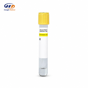 <span class=keywords><strong>Tube</strong></span> de prélèvement sanguin sous vide en verre PET avec activateur de coagulation <span class=keywords><strong>EDTA</strong></span> et séparateur de sérum, <span class=keywords><strong>tube</strong></span> de laboratoire CE ISO 13485 HD pour la vente en gros - Product Image 1