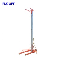 Treuil manuel en aluminium PLK 350 kg, type Genie, petit élévateur de matériaux