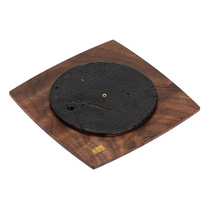 Soporte para Tetera de Madera de Nogal con Bandeja para Incienso de Agarwood y Sándalo, Accesorio Hecho a Mano para la Ceremonia del Té - Product Image 5
